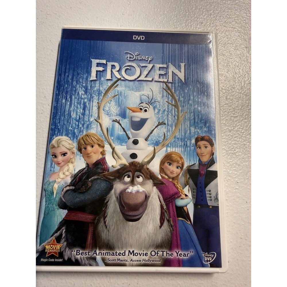 Disney's Frozen DVD (2013) Kids Animated Movie